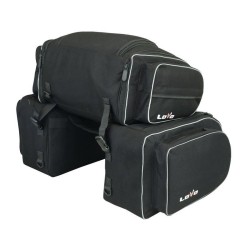 LV507-Travel (74 LITROS) ALFORJAS LATERAIS COM SACO TRASEIRO PARA MOTO