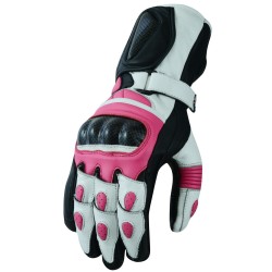 Guantes de piel para moto (Mujer)