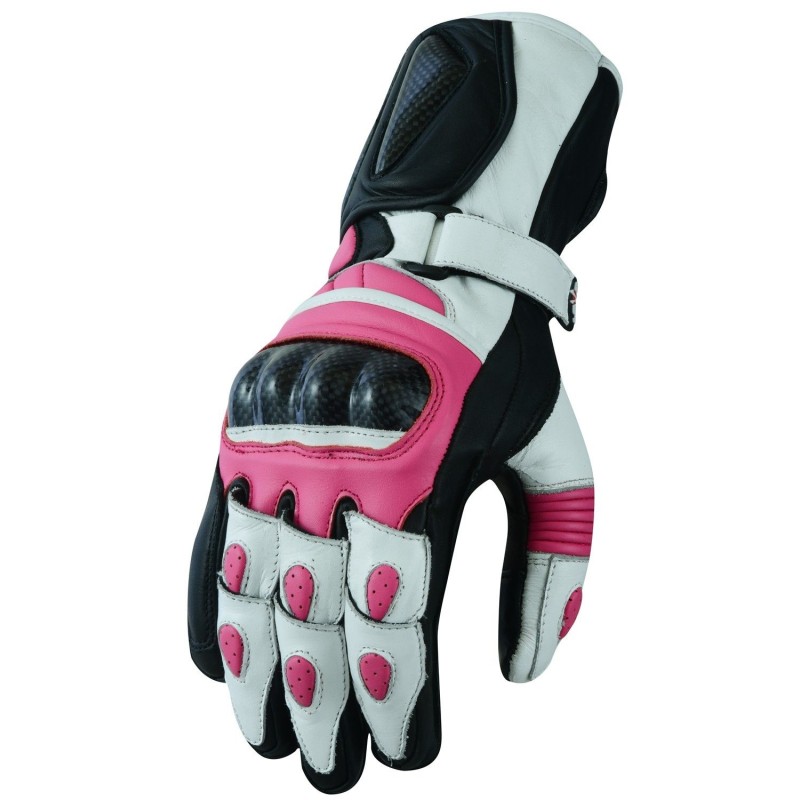 Motorcycle leather gloves  (Women)