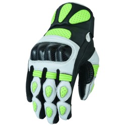 Guantes de piel para moto (Unisex)