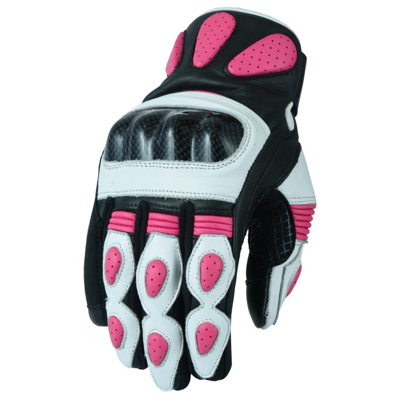 Guantes de piel para moto (Mujer)