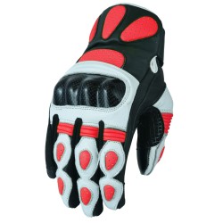 Guantes de piel para moto (Unisex)