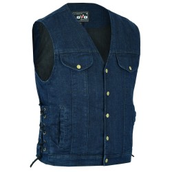LvC10 / Gilet Denim Jeans  Unisexe