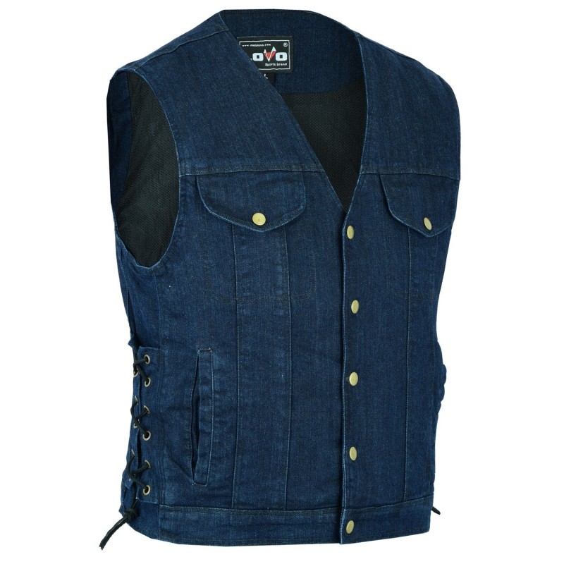 LvC10 / Colete Denim Jeans  Unisex