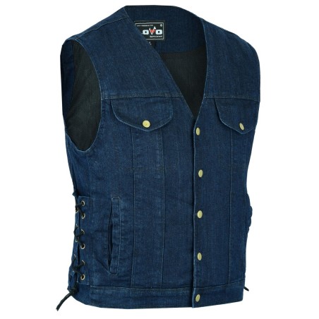 LvC10 / Colete Denim Jeans  Unisex