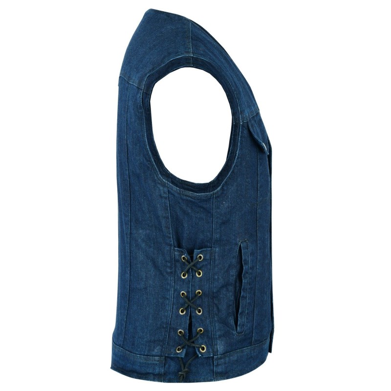 LvC10 / Chaleco Denim Vaqueros Unisex