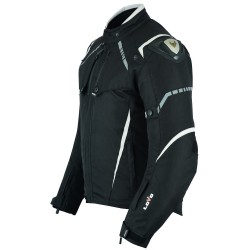 LvE22-ELITE / Casaco de três camadas para todas as estações para motos (Homens)