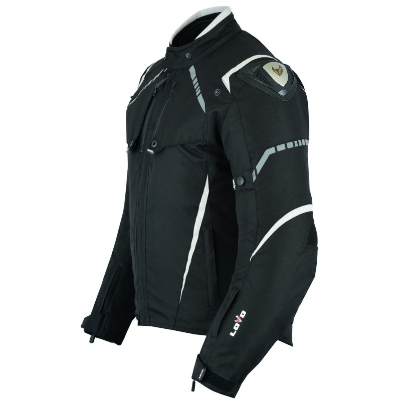 LvE22-ELITE / Chaqueta tricapa de toda estación para moto (Hombre)