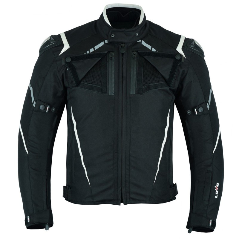 LvE22-ELITE / Chaqueta tricapa de toda estación para moto (Hombre)